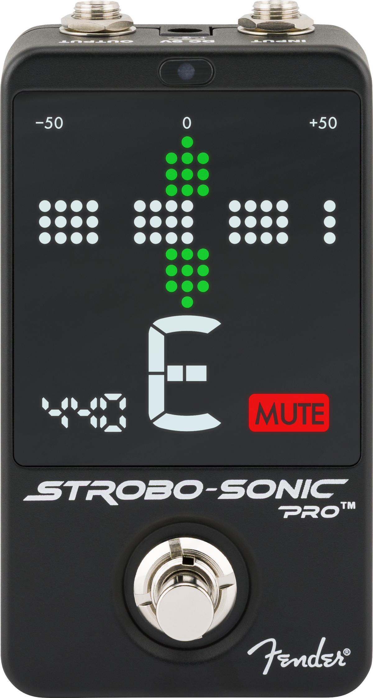 best tuning pedal for bass Fender Strobo-Sonic Pro™ Tuner Pedal