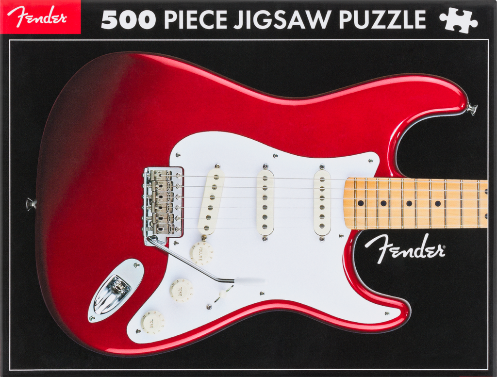 Fender® 500 piece Stratocaster™ Puzzle Kanileʻa ʻUkulele Guitar Fender® 500 piece Stratocaster™ Puzzle Kanileʻa ʻUkulele Guitar