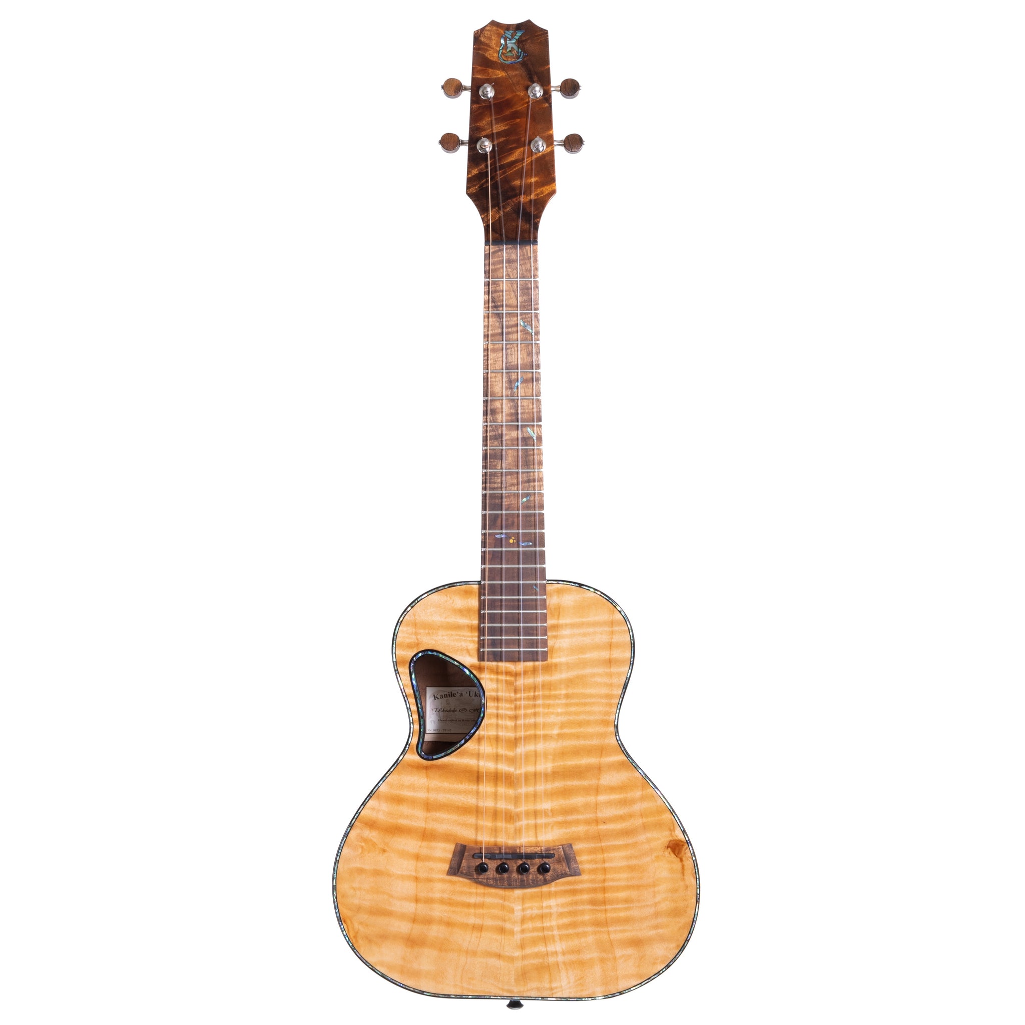 Custom Sapele/Port Orford Cedar Super Tenor – Kanileʻa ʻUkulele
