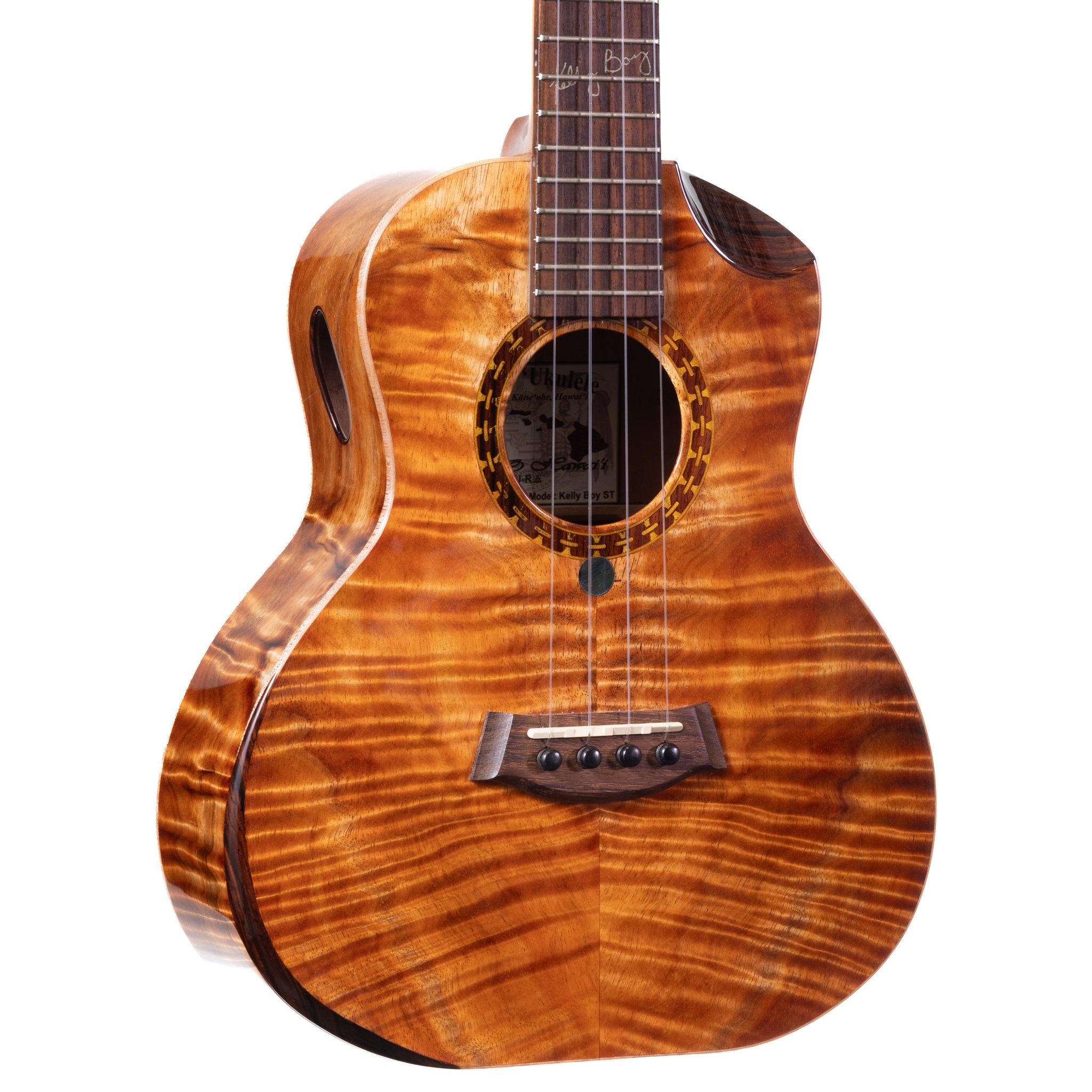 Kelly Boy Artist Series Super Tenor – Kanileʻa ʻUkulele