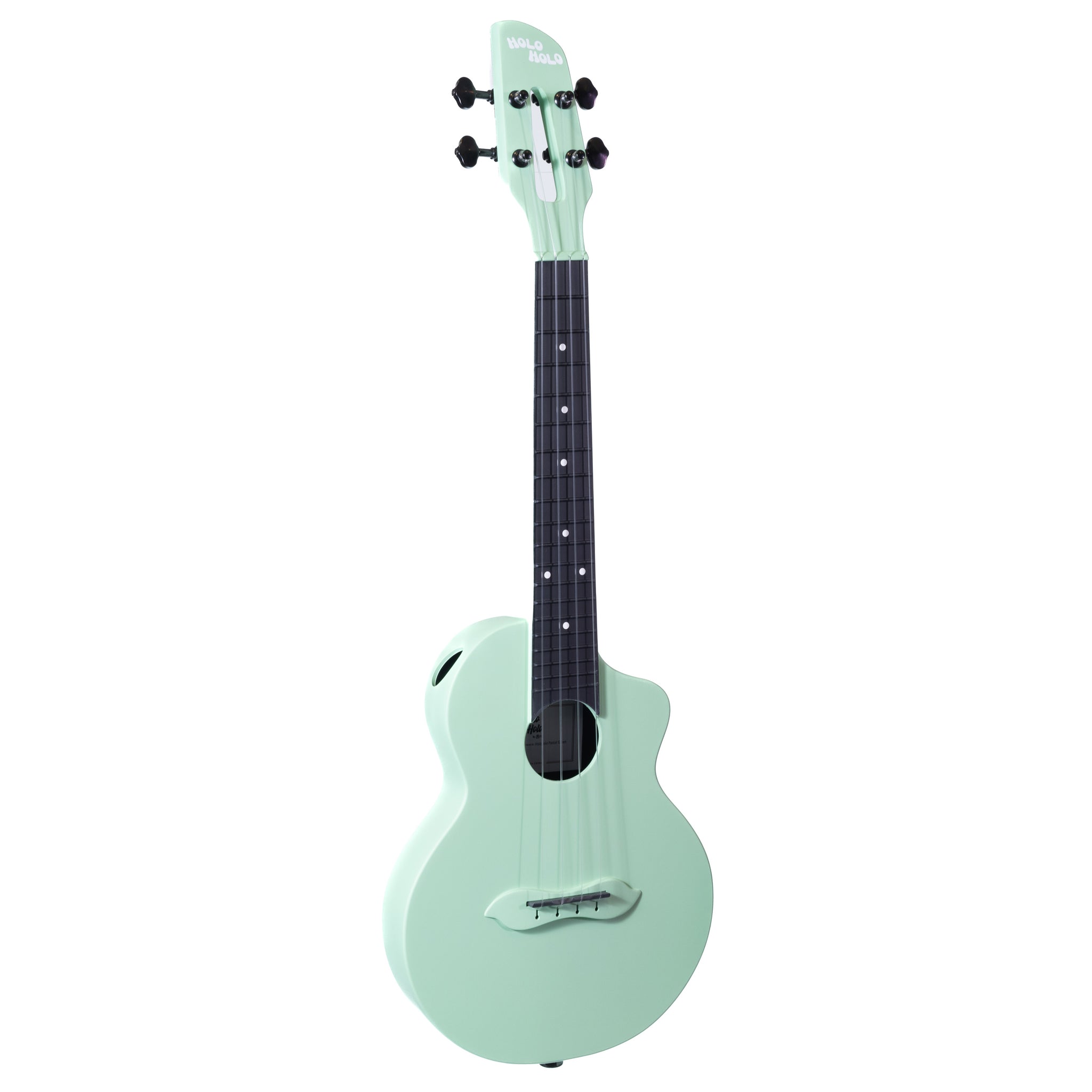 Holo Holo Pastel Green Concert – Kanileʻa ʻUkulele & Guitar