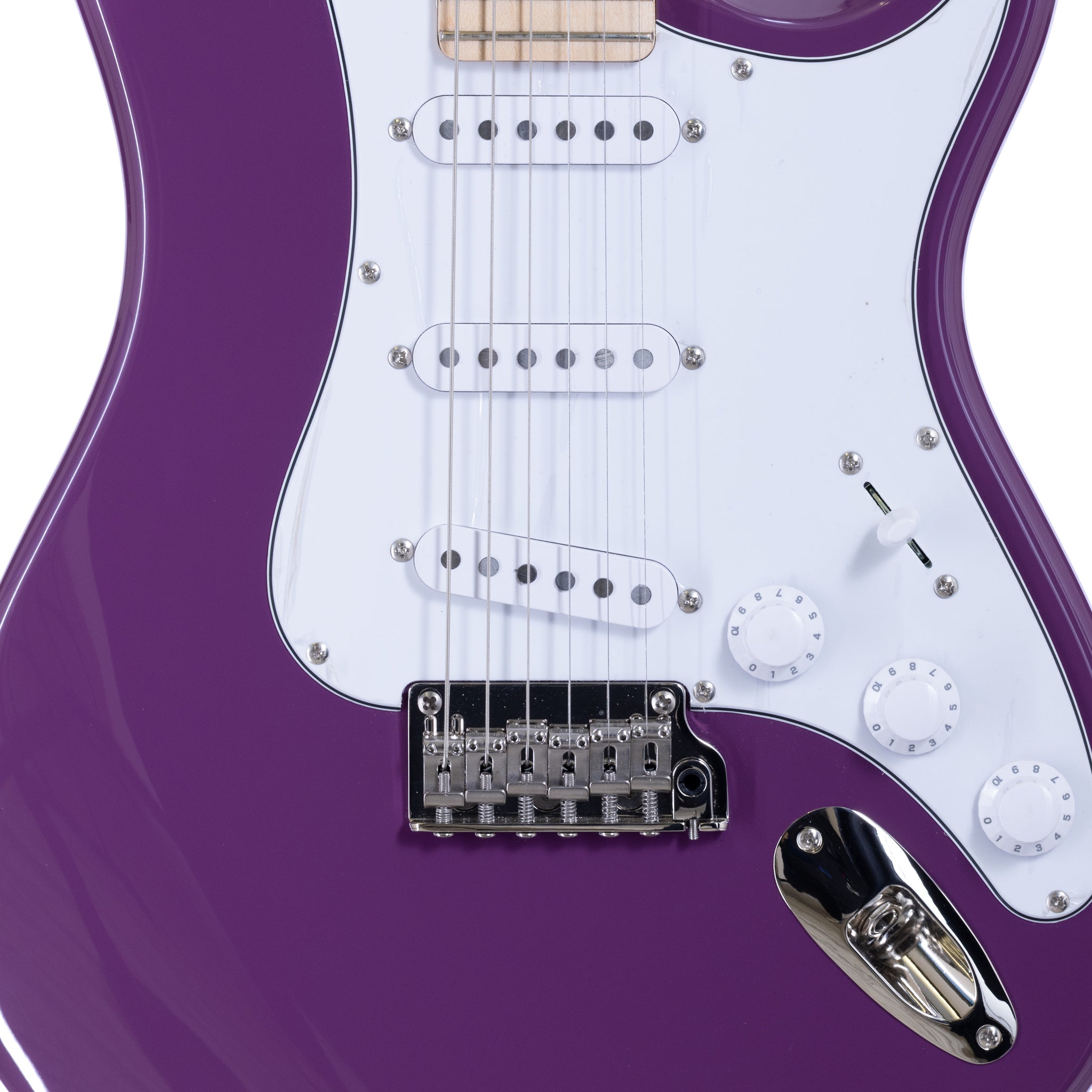 PRS SE Silver Sky Maple - Summit Purple – Kanileʻa ʻUkulele & Guitar