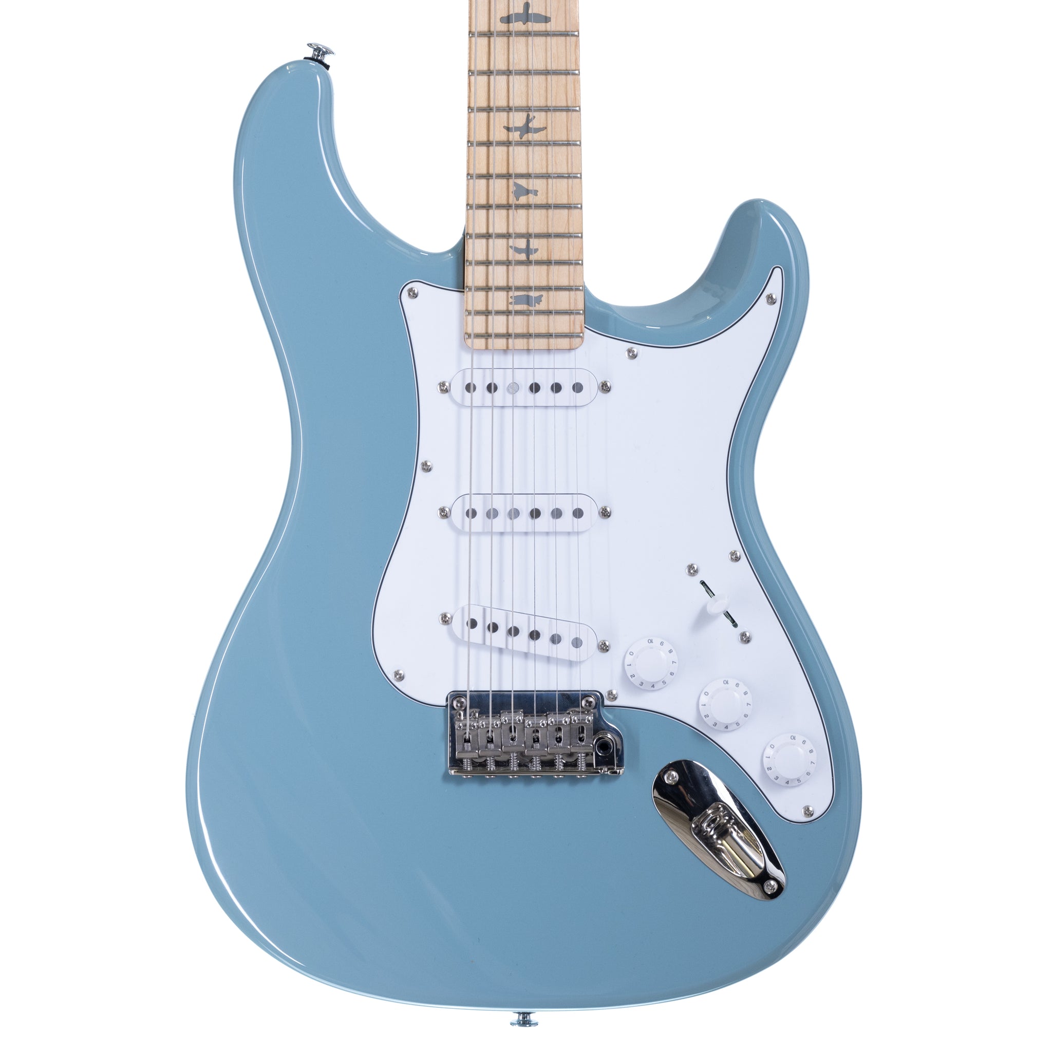 PRS SE Silver Sky Maple - Stone Blue – Kanileʻa ʻUkulele & Guitar