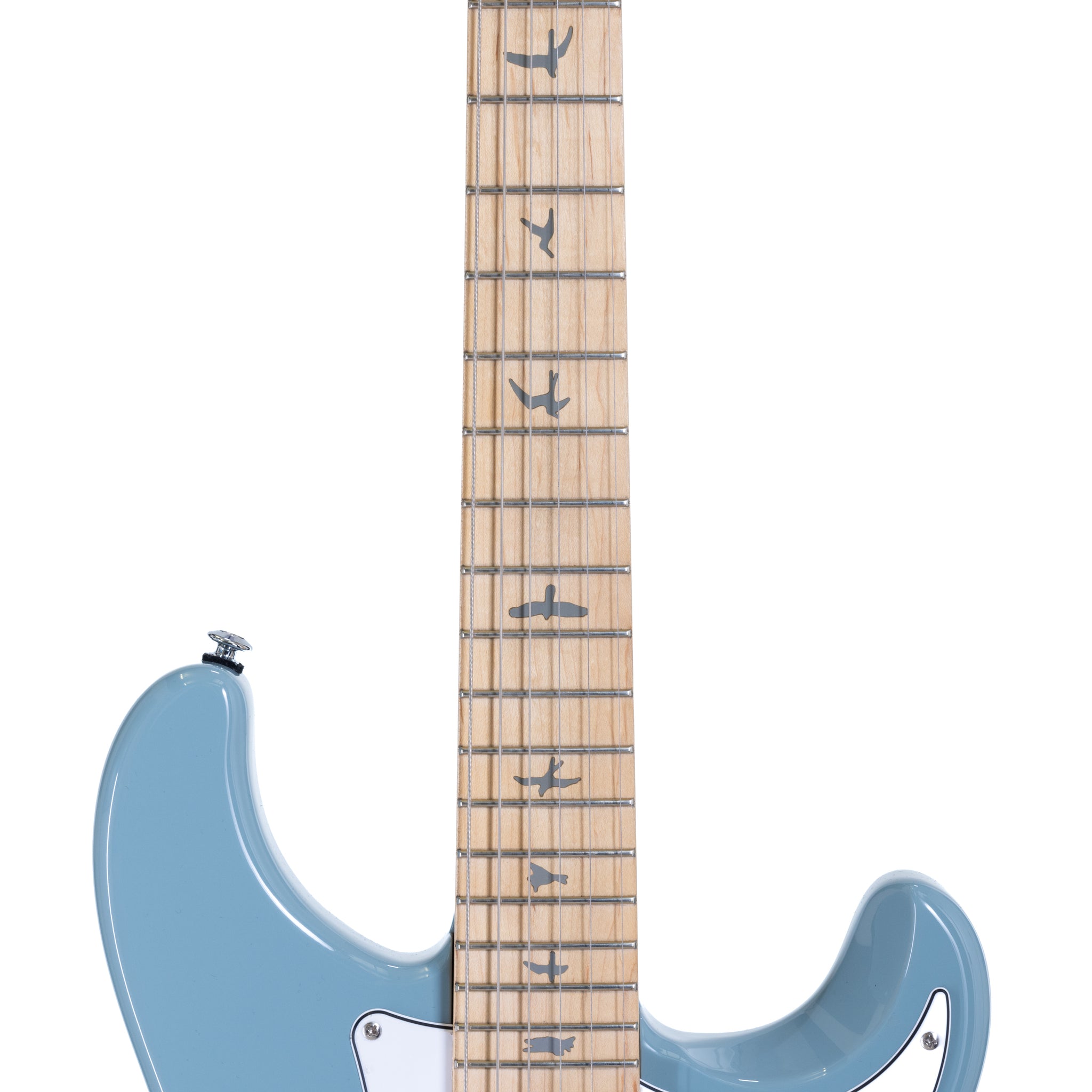 PRS SE Silver Sky Maple - Stone Blue – Kanileʻa ʻUkulele & Guitar