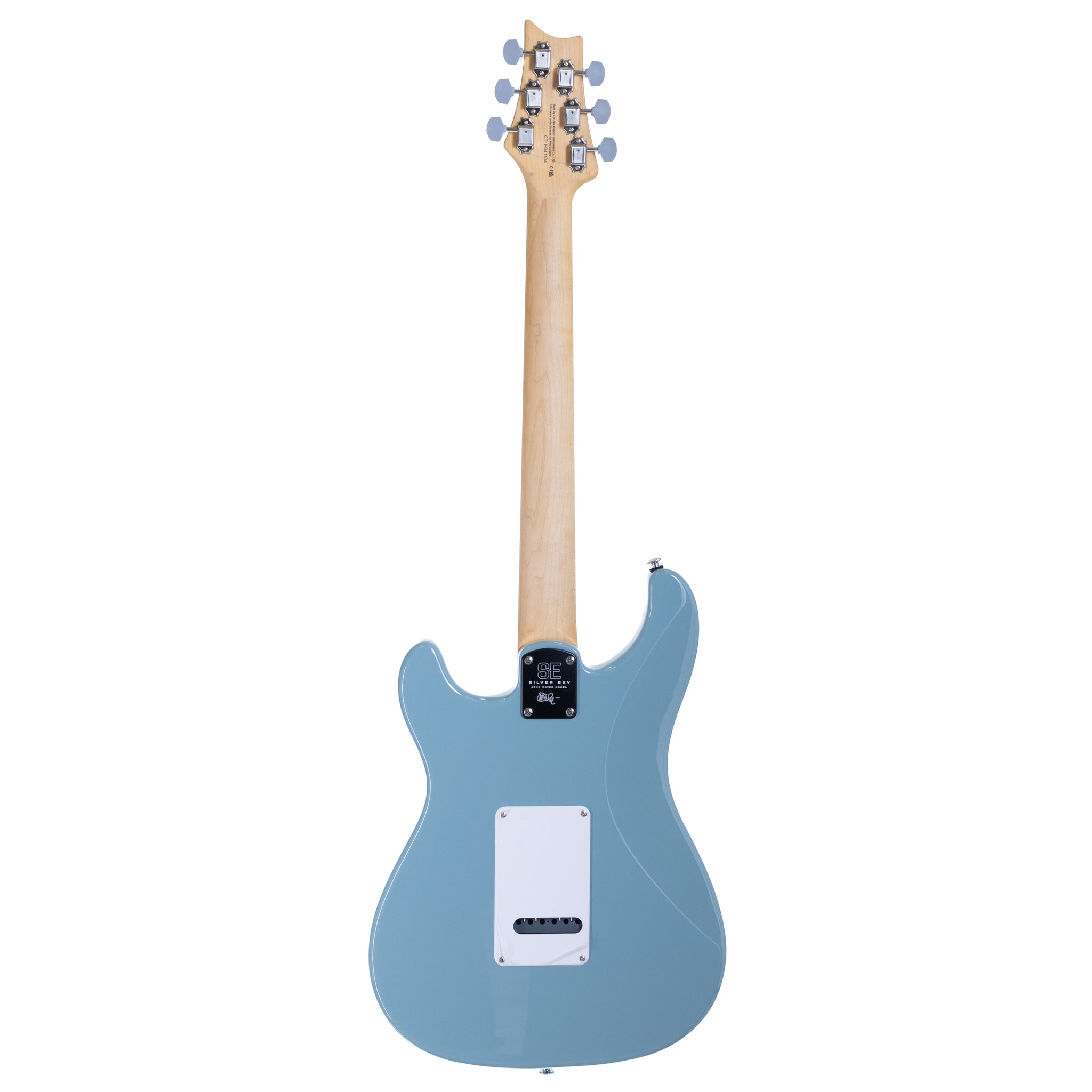PRS SE Silver Sky Maple - Stone Blue – Kanileʻa ʻUkulele & Guitar