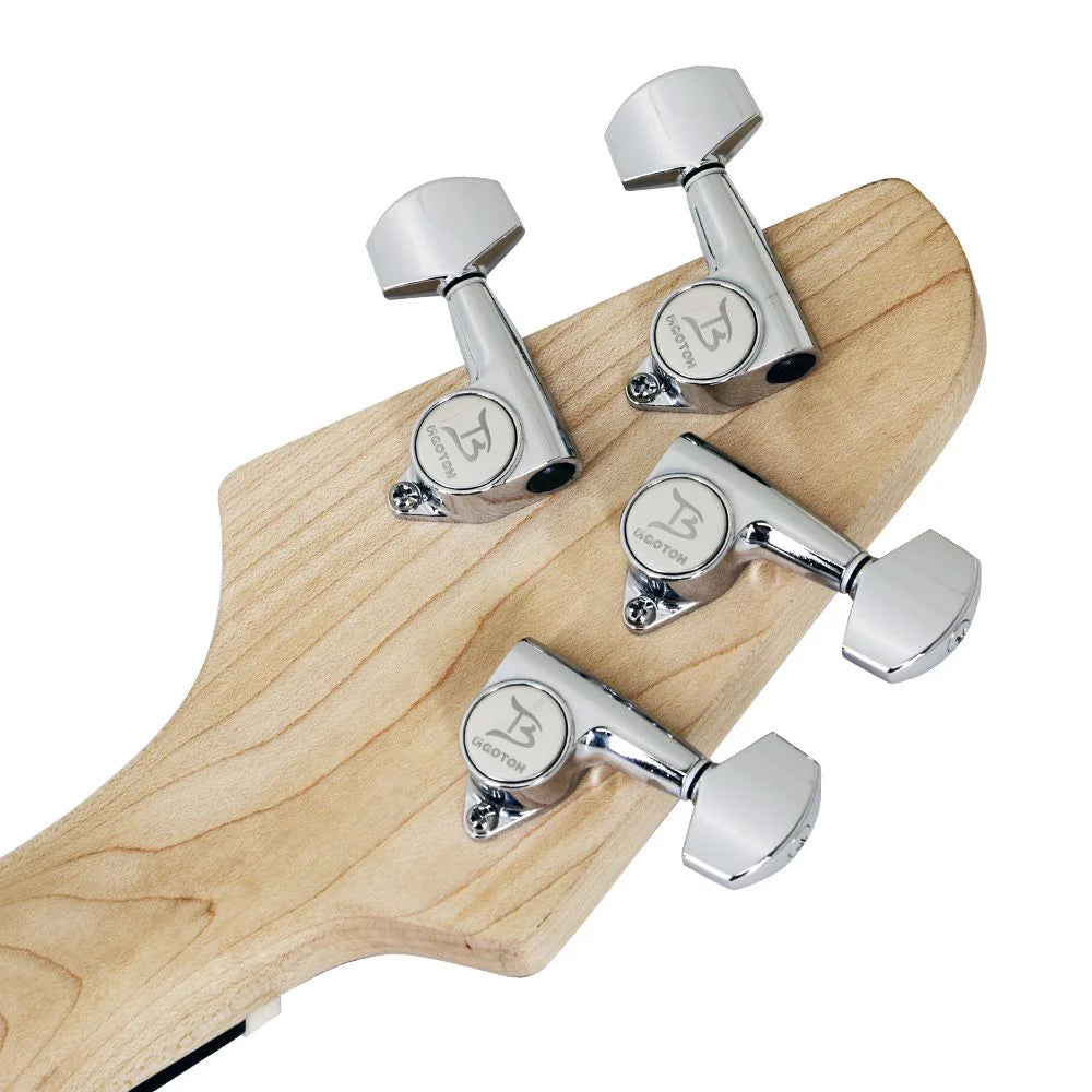 Spalted Maple Precision 5-String Bass – Kanileʻa ʻUkulele