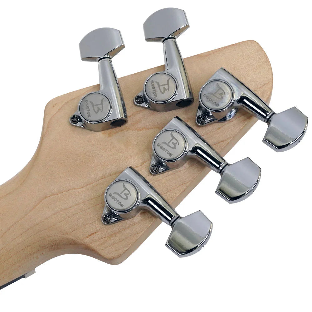 Tiny Bass Natural Ash Jazz Bass 5-String – Kanileʻa ʻUkulele & Guitar